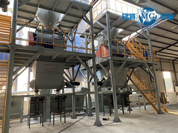 膩子粉混合機的特點，膩子粉混合機如何保養