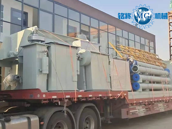 陜西西安定制犁刀混合機成套設備發(fā)貨！