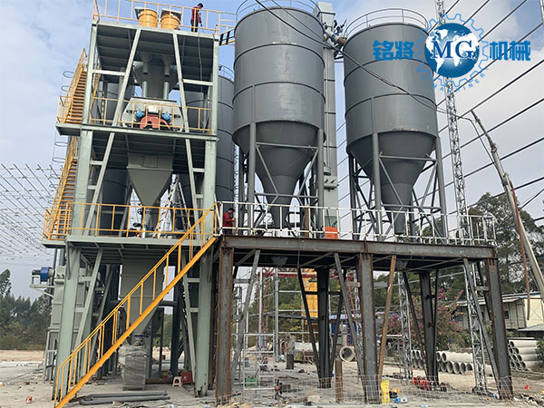 干粉砂漿攪拌站和混凝土攪拌站一樣嗎？可不可以通用？