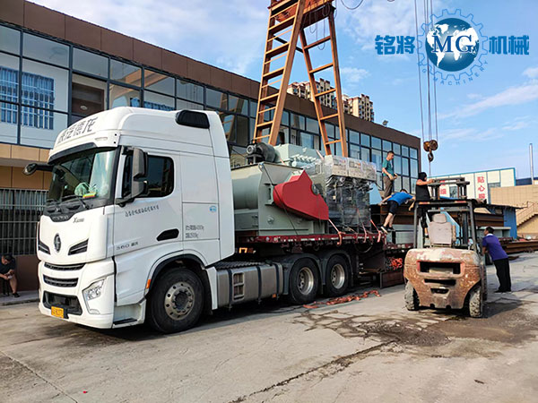 安徽礬山干粉砂漿生產線發貨中！