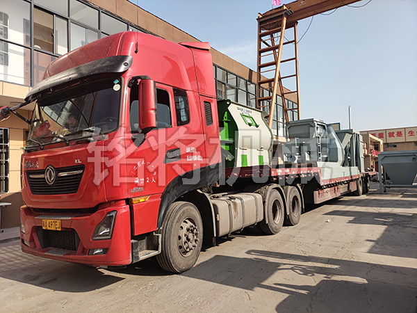 四立方主機，時產15噸生產線，發往江蘇連云港